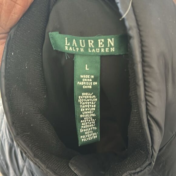 Lauren Ralph Lauren Black Diamond Quilly Puffer Jacket - Picture 7 of 7